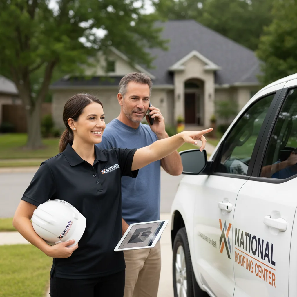 National Roofing Center customer support in Chrisman